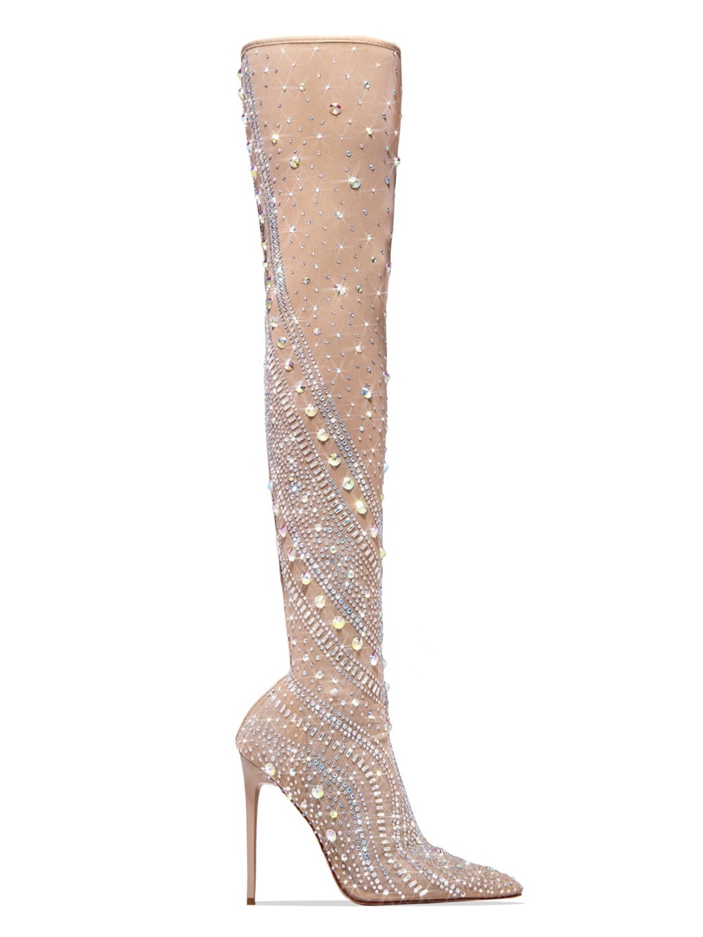 Embellished Over the Knee Boot